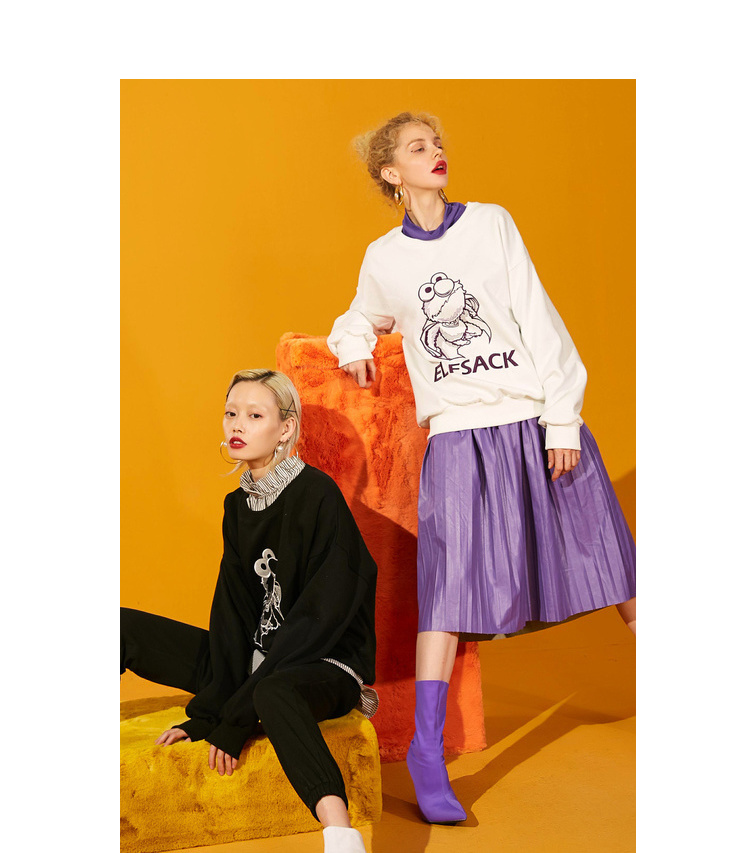 Sweatshirt femme SAC  POCHE FEERIQUE en Coton - Ref 3216178 Image 31