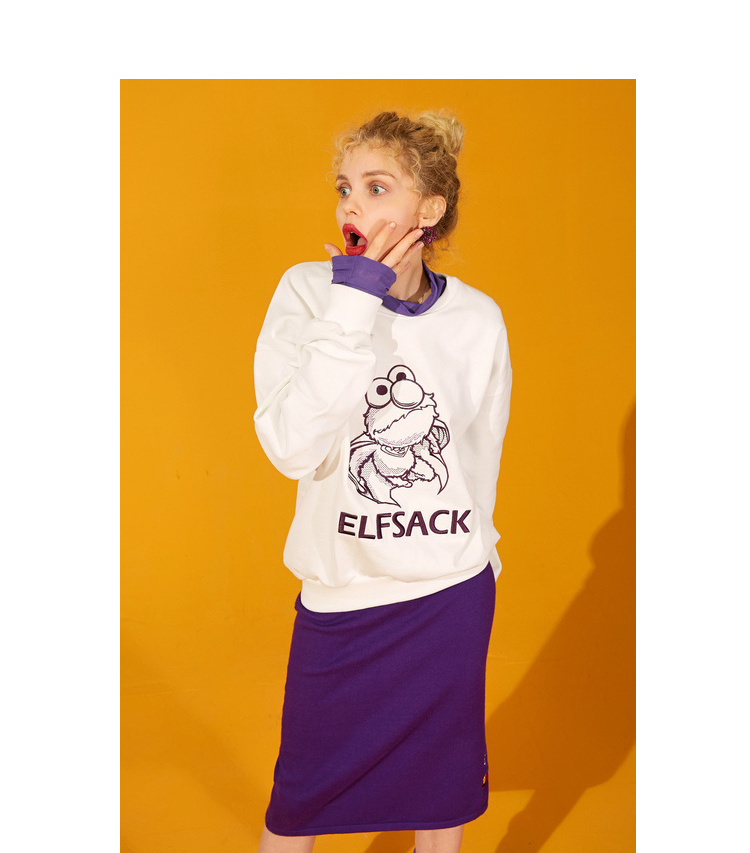 Sweatshirt femme SAC  POCHE FEERIQUE en Coton - Ref 3216178 Image 23