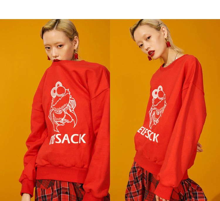 Sweatshirt femme SAC  POCHE FEERIQUE en Coton - Ref 3216178 Image 49