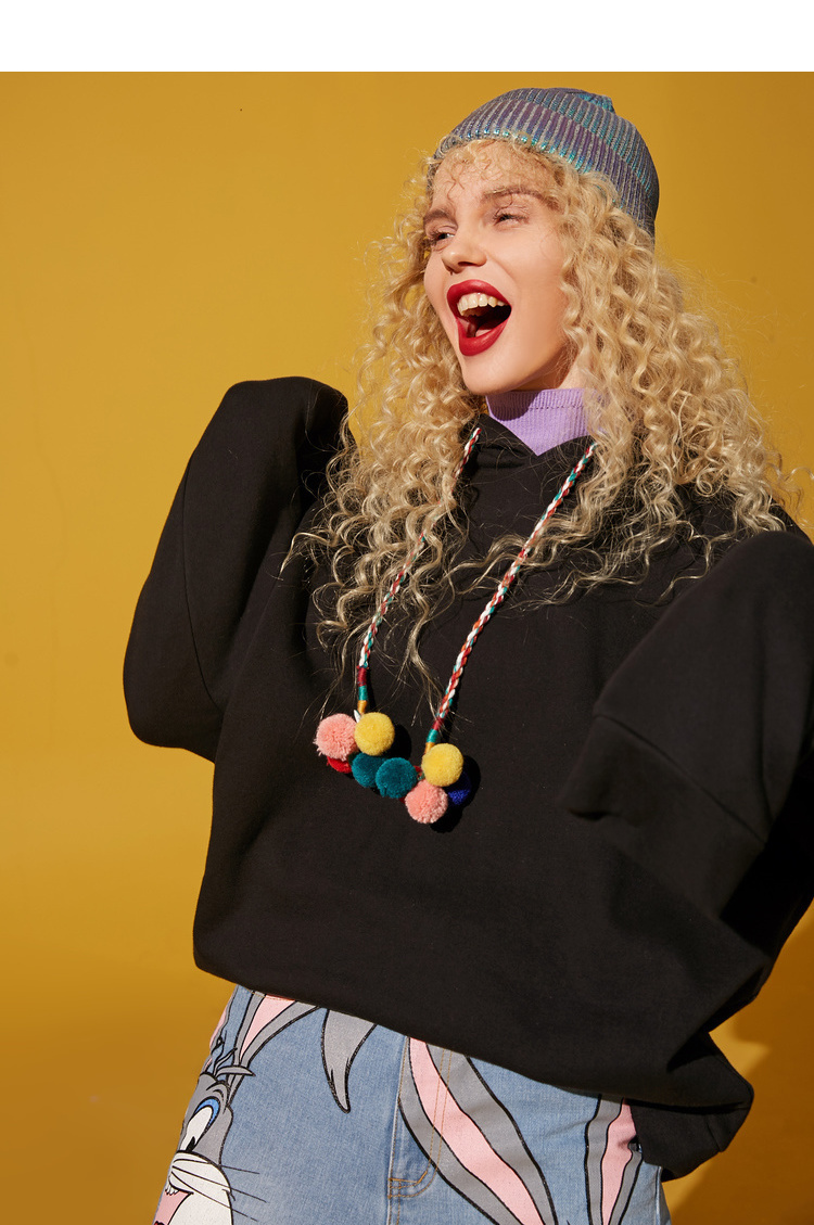 Sweatshirt femme SAC  POCHE FEERIQUE en Coton - Ref 3216639 Image 37