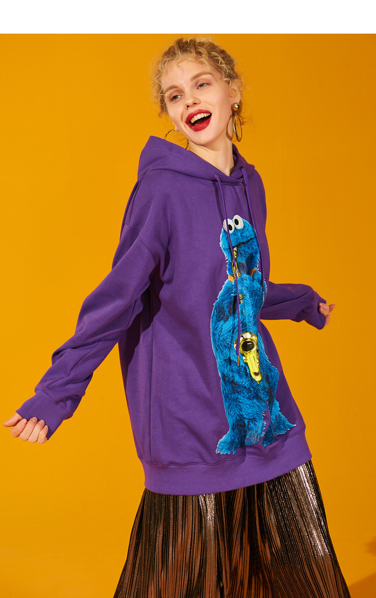 Sweatshirt femme SAC  POCHE FEERIQUE - Ref 3216002 Image 24
