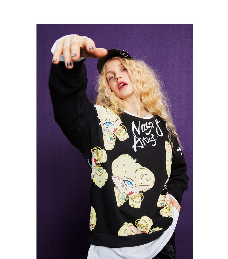 Sweatshirt femme SAC  POCHE FEERIQUE en Coton - Ref 3216946 Image 45