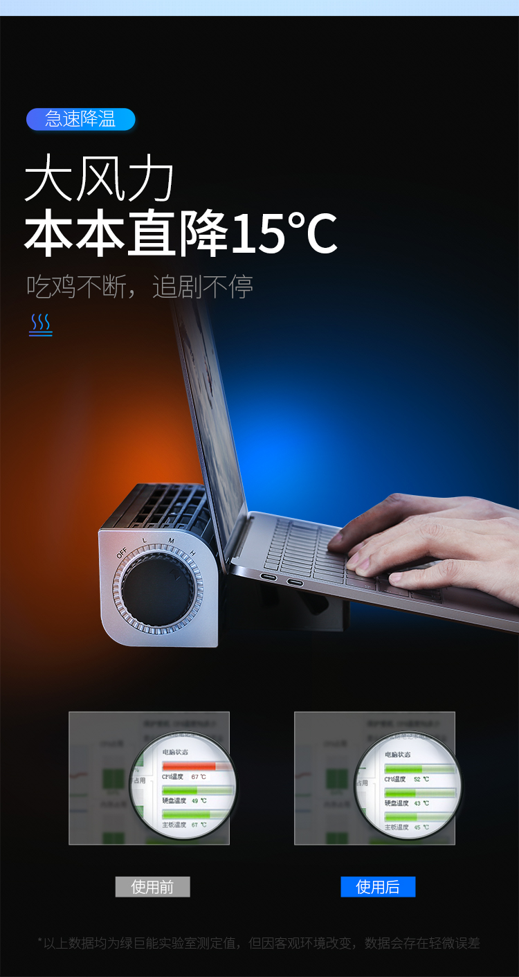 Sau khi người khổng lồ xanh ngoài hành tinh Lenovo Asus Dell máy tính xách tay cơ khí cách mạng tản nhiệt không khí làm mát ổ cắm khung 15,6 inch quạt làm mát im lặng 14 Một khung PC đa năng - Phụ kiện máy tính xách tay miếng dán laptop asus