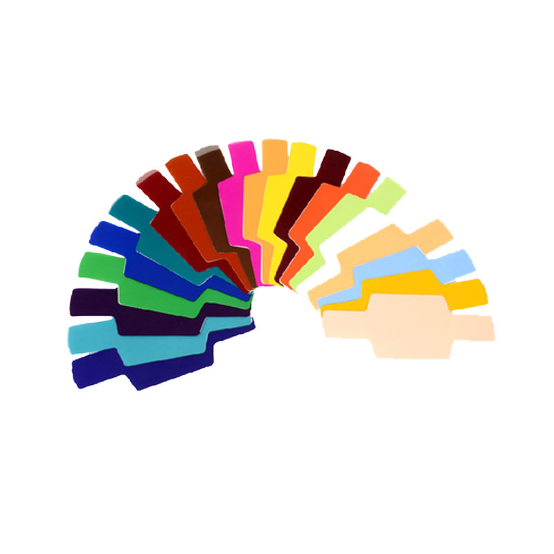 On-camera flash accessories color temperature filter set of 20 color filters