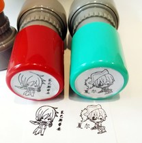  Anime Black Deacon Young master Shire Sebastian photosensitive round seal Teacher reward seal