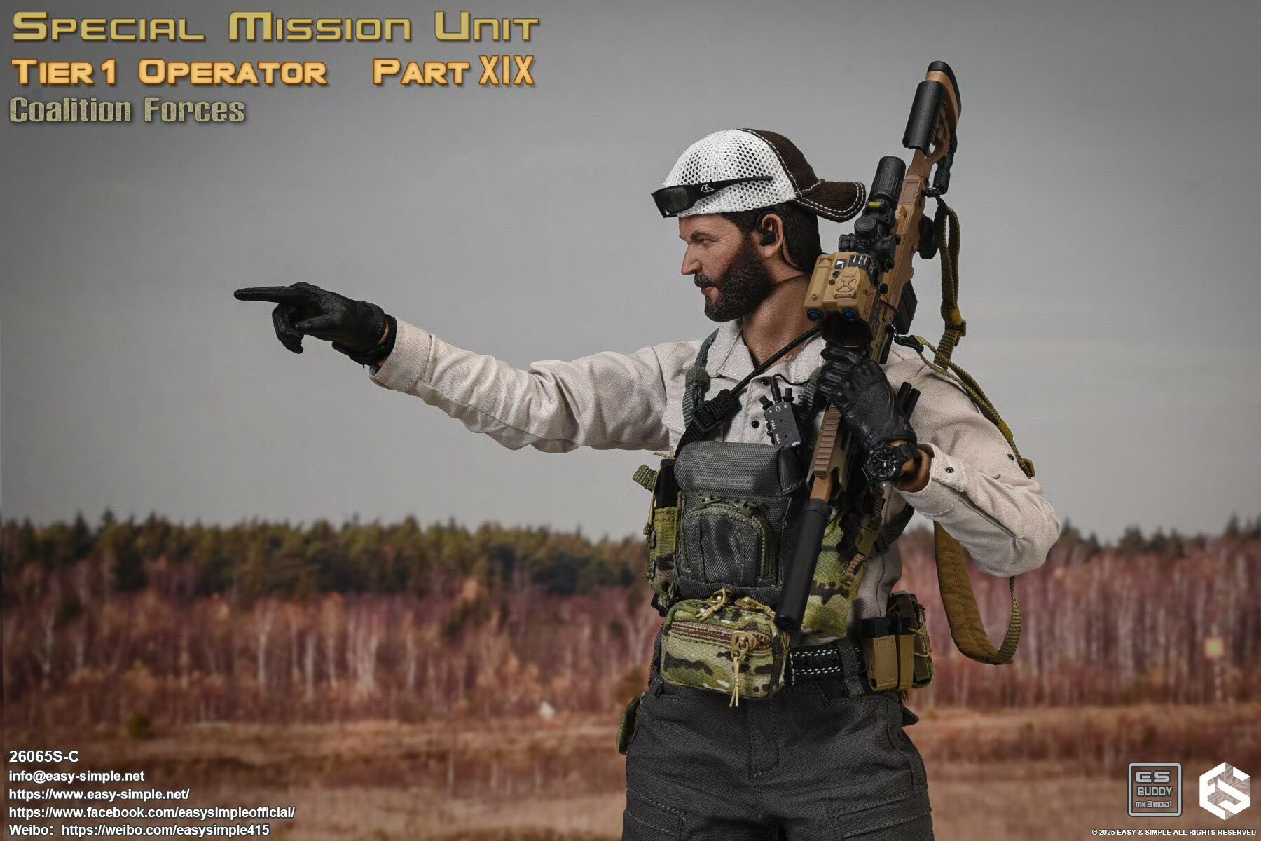 その他 Easy&Simple 1/6 26065S-C Special Mission EASY&SIMPLE 1/6 Special Mission Unit Tier1 Operator Part XIX