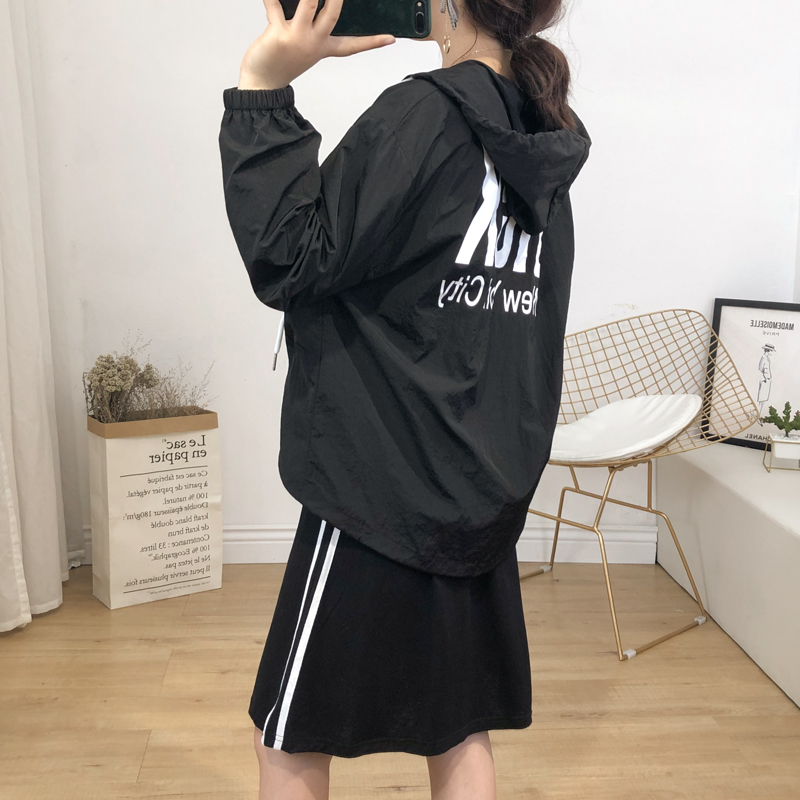 2019 Autumn loaded with new large size women's dress suit 200 catty and sister loose Belly Harness T-shirt dress Two sets