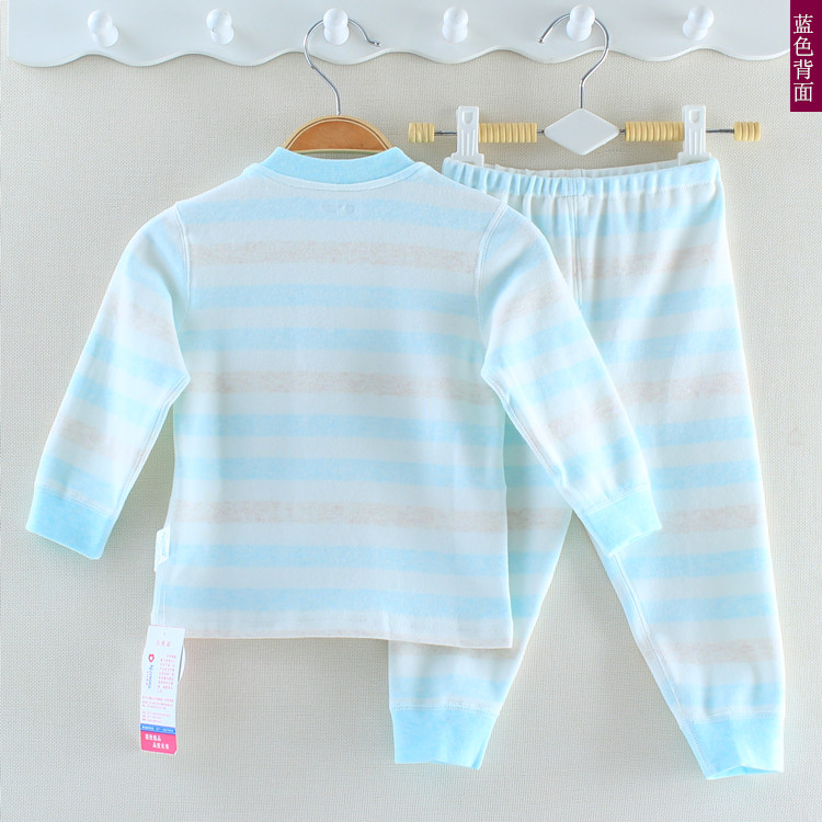 Bộ đồ lót cotton dày cho bé Lolo cho bé trai và bé gái mùa thu quần áo trẻ em 0-6 tuổi đồ vest bé trai