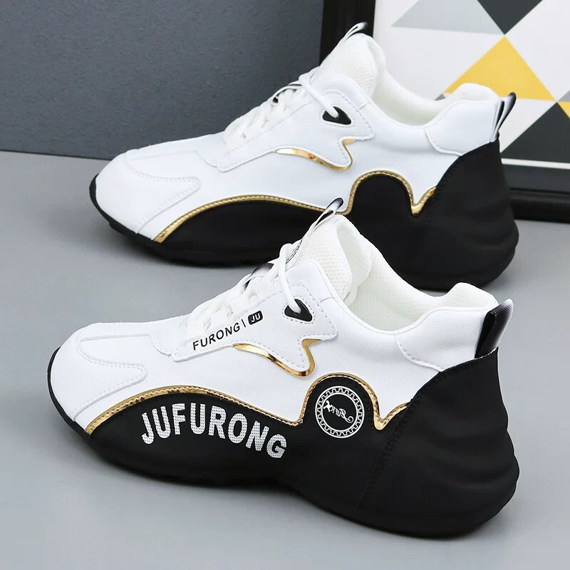 Qiao Zhou Men's Shoes 2026 Summer New Soft Sole Sports Casual Shoes Comfortable Couple Style Versatile Internet Celebrity Dad Shoes Trend