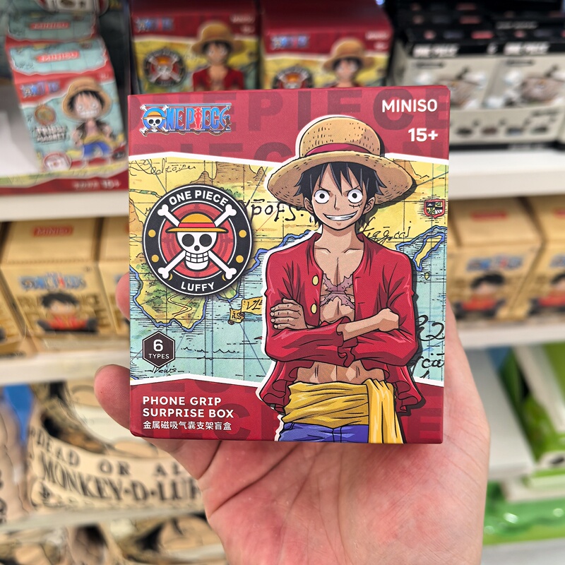 Miniso One Piece Classic Retro Series Metal Magnetic Airbag Stand Blind Box Miniso One Piece Classic Retro Series Metal Magnetic Airbag Stand Blind Box