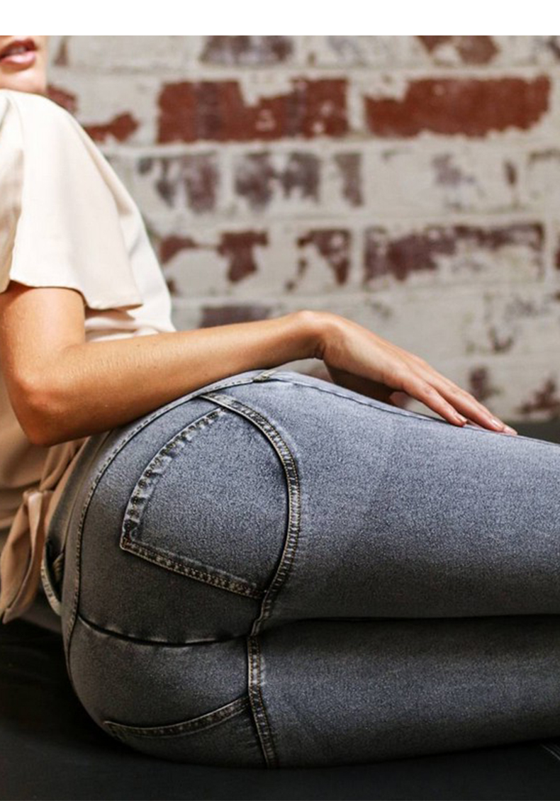 Ý Freddy mid-eo đào hip jeans nữ bó sát hông mặc quần thể thao gợi cảm J3Y - Quần thể thao quần thun thể thao nam