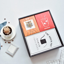  Goriz Hanging ear coffee Gift box Freshly ground black coffee powder Hanging ear coffee Fresh gift