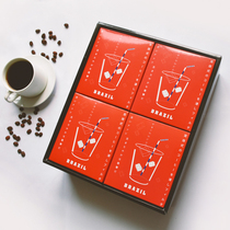  Gorizi 32 hanging ear coffee Gift box Freshly ground pure black coffee powder Filter hanging coffee Freshly baked