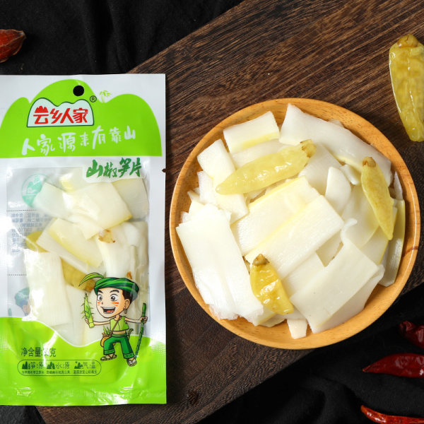 云乡人家 山椒笋片 35g*10袋 天猫优惠券折后￥12.8包邮（￥22.8-10）