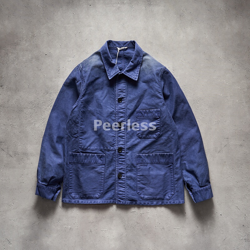 In Stock Auralee Garment-Dyed Organic Dyed Faux Mink Leather Work Jacket 26Aw In Stock Auralee Garment-Dyed Organic Dyed Faux Mink Leather Work Jacket 26Aw