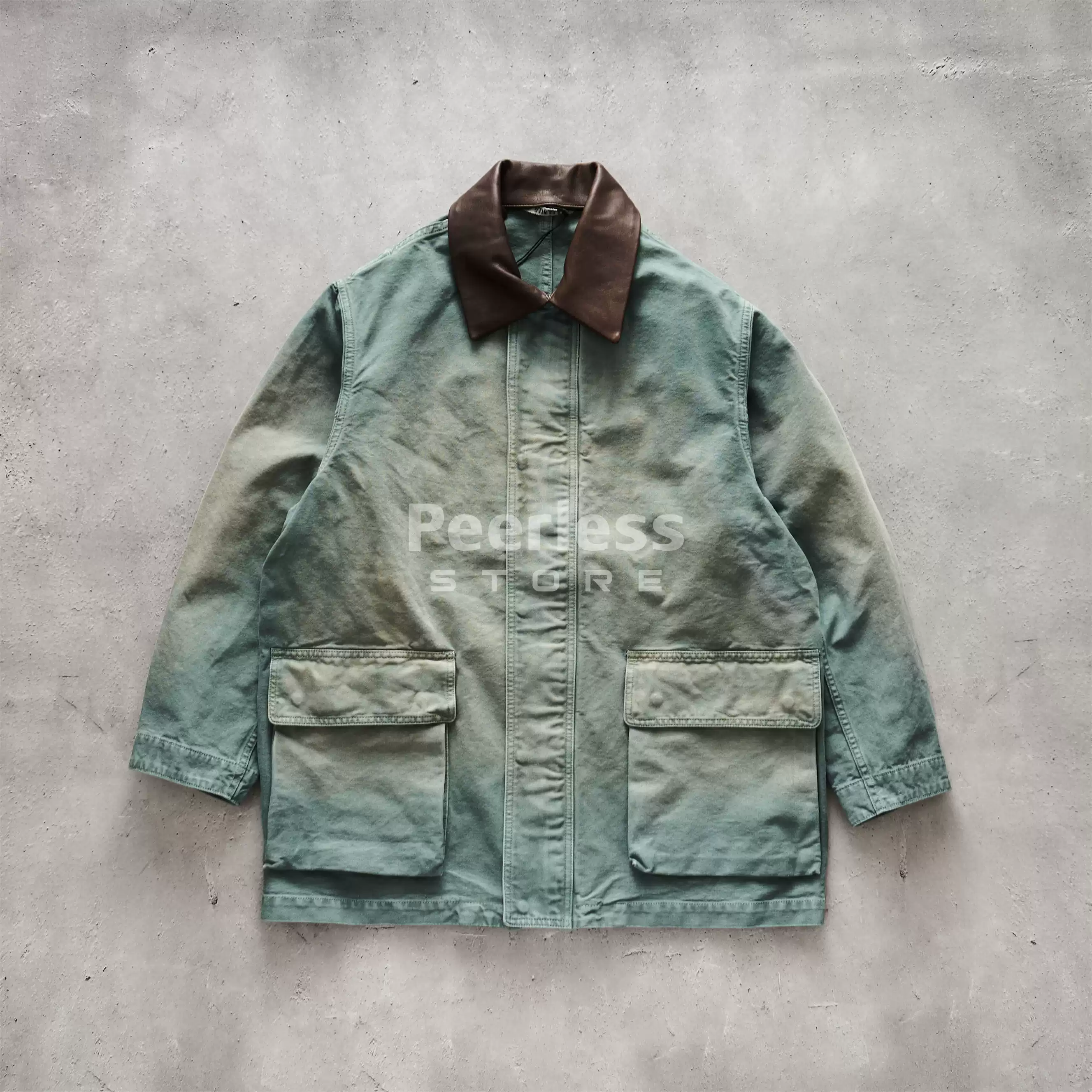 现货VISVIM RUDY SB BLOUSON 日本制字母刺绣口袋夹克24aw