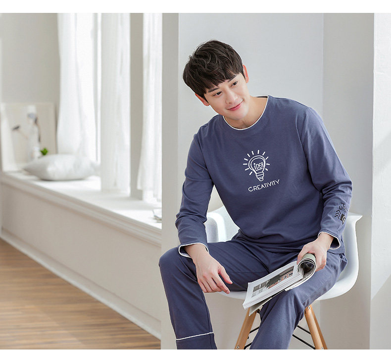 Pyjama mixte en Coton à manches longues - Ref 3003748 Image 18