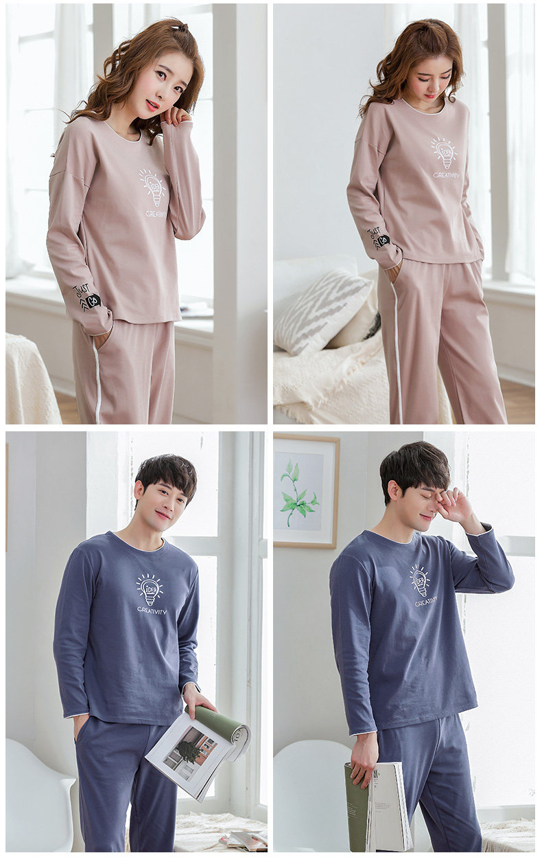 Pyjama mixte en Coton à manches longues - Ref 3003748 Image 22