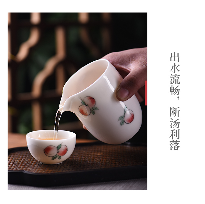 Ceramic fair story of jingdezhen porcelain cup home Japanese tea filter points kung fu tea accessories