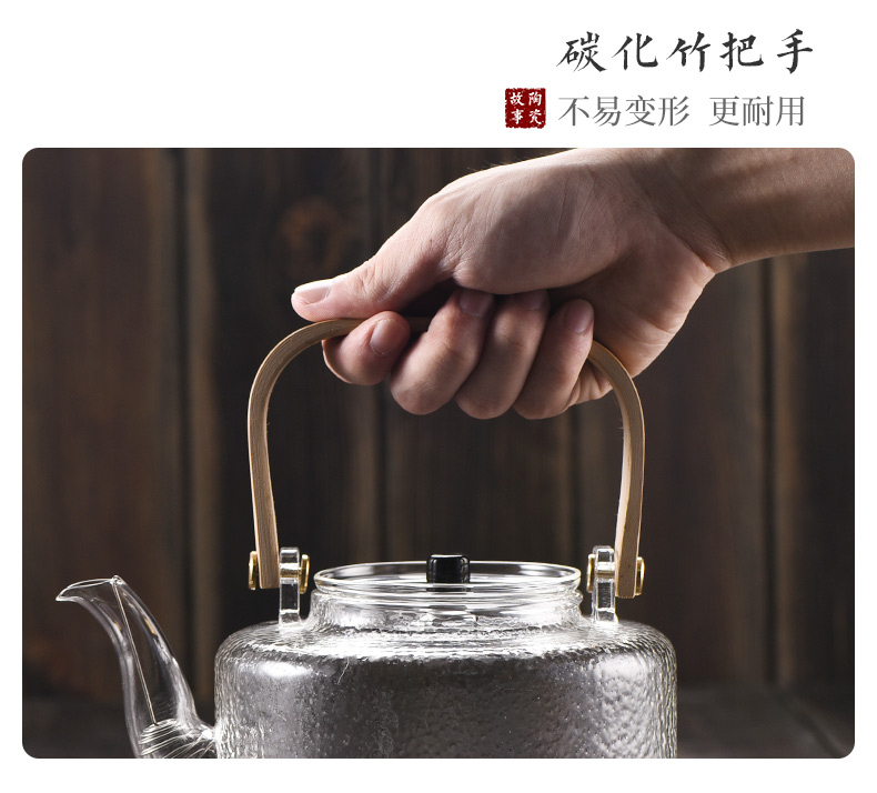 Glass kettle pot from the electric heat resisting high temperature girder TaoLu cooked this small tea stove teapot tea set