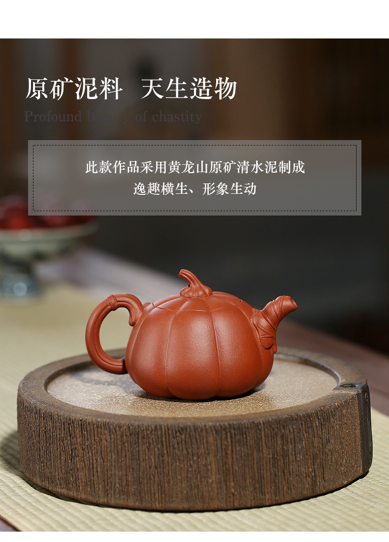 Yixing ceramic story it pure manual master famous authentic tea tea teapot capacity of the National People 's meets