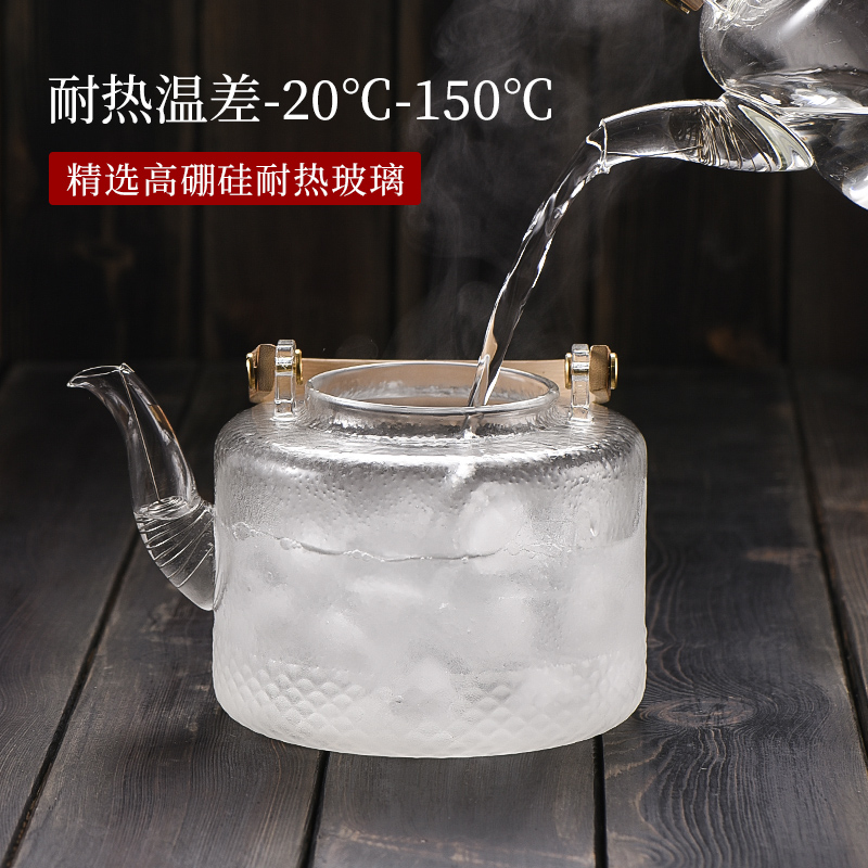 Glass kettle pot from the electric heat resisting high temperature girder TaoLu cooked this small tea stove teapot tea set