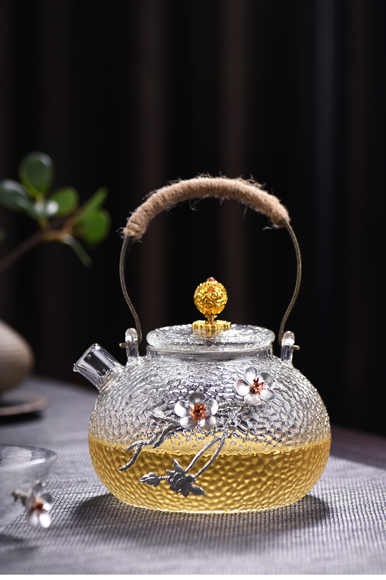 Japanese glass kettle steam boiling tea ware household automatic small tea sets electric TaoLu the teapot