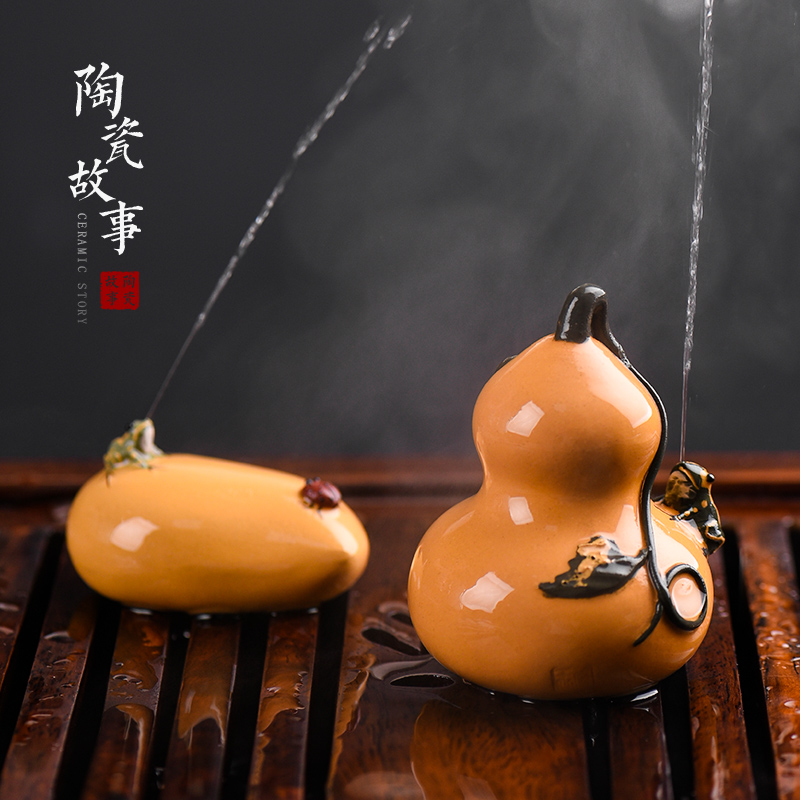 Ceramic water story pet frog tea to keep home furnishing articles boutique violet arenaceous kettle kung fu is zen tea accessories