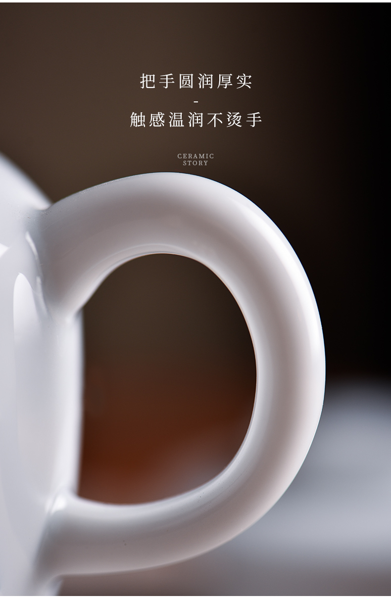 Story of pottery and porcelain of jingdezhen porcelain teapot single pot home of kung fu tea set manually high - grade ceramic small teapot