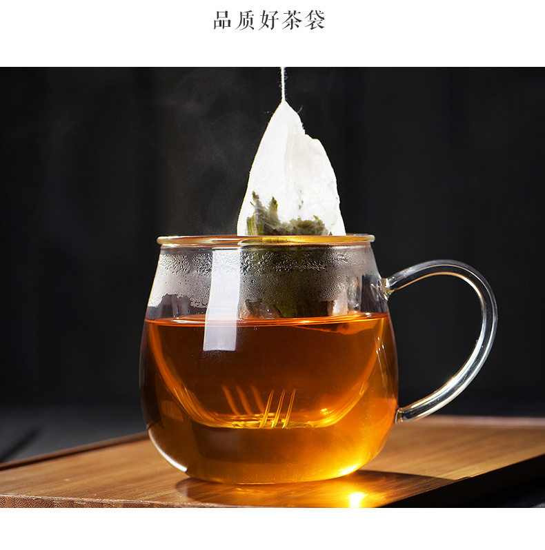 300枚のお茶の袋茶の袋使い捨てろ過小胞袋の精錬スープ煎薬漢方薬の袋紗布袋のお茶の袋,タオバオ代行-チャイナトレーディング