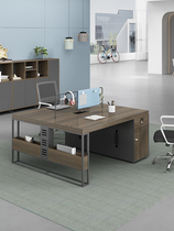 Industrial Wind Desk Brief Modern Designer Desk Four Persons Desk Creative Staff Office Furniture