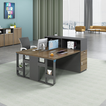 Desk chair combination minimalist modern office furniture creative staff position 24 6 people office computer staff table