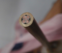  6mm mosaic nail Flower nail tool rivet Brass tube copper rod production