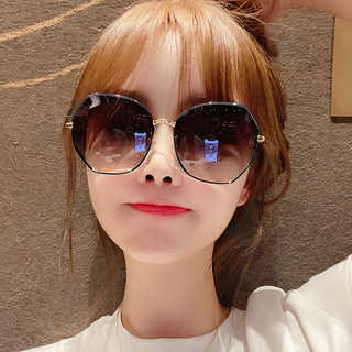 Sunglasses women summer sunscreen UV protection big face photo red net red glasses polarized sunglasses women 2022 new fashion