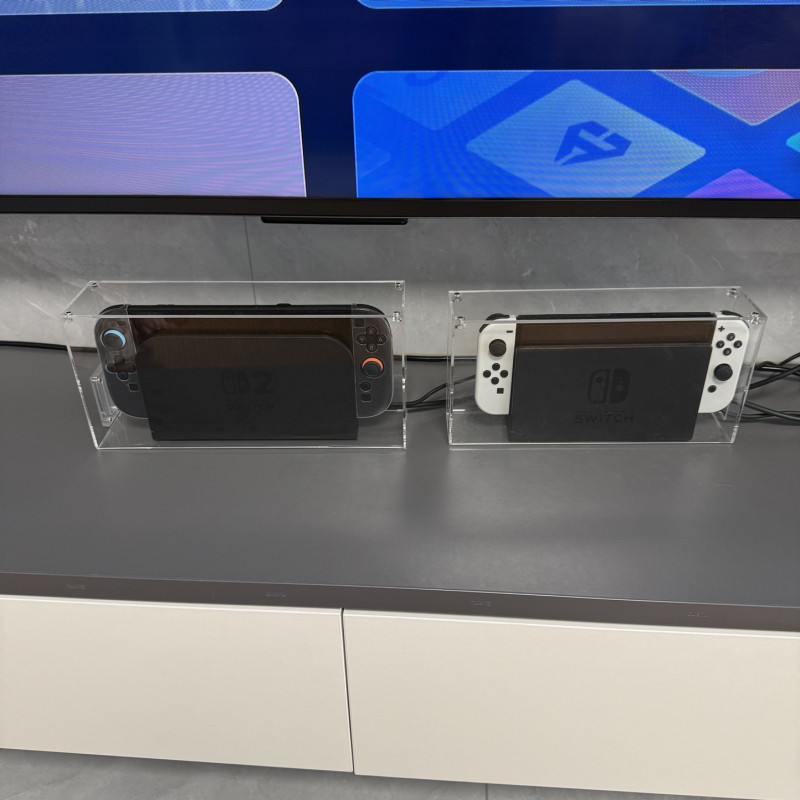 Nintendo Ns2 Switch 2 Game Console Acrylic Dust Cover Console Base Display Box 360 ° All-Inclusive Nintendo Ns2 Switch 2 Game Console Acrylic Dust Cover Console Base Display Box 360 ° All-Inclusive