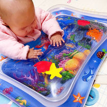Baby learning to crawl toys baby fitness practice crawling guide inflatable pat water pad 3-6 months 0-1 years old enlightenment toys