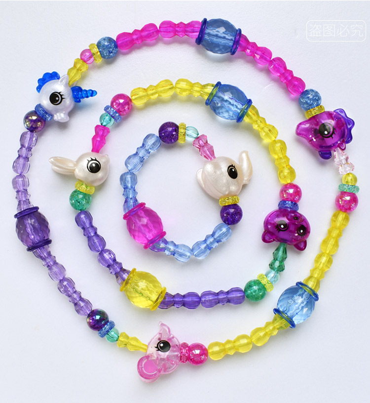 Vòng đeo tay bị biến dạng Twisty Pet Magic Bracelet ngạc nhiên Pet Animal Bracelet Cô gái Trang sức Mặt dây chuyền Đồ chơi Vòng cổ - Vòng đeo tay Clasp vòng tay nữ