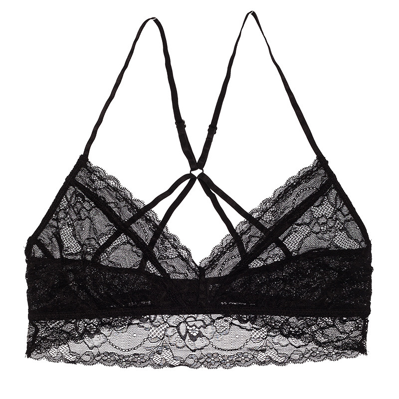 Foley cô gái Freelass bralette siêu mỏng ren ringless vú nhỏ đồ lót sản phẩm mới của Pháp.