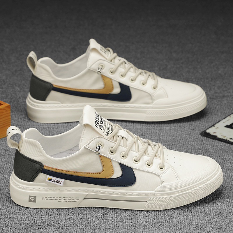 Men's shoes aj2021 new summer breathable tide shoes casual shoes men's Korean version of Joker canvas shoes low-top skateboard shoes