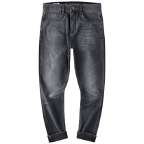 (Elastic Loose) Carbine Retro Lightweight Jeans 2024 Summer New Casual Wide Leg Straight Pants Trendy