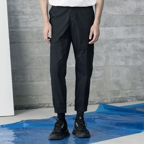 Черные цветные летние штаны с молнией, средняя посадка, свободный крой, с вышивкой