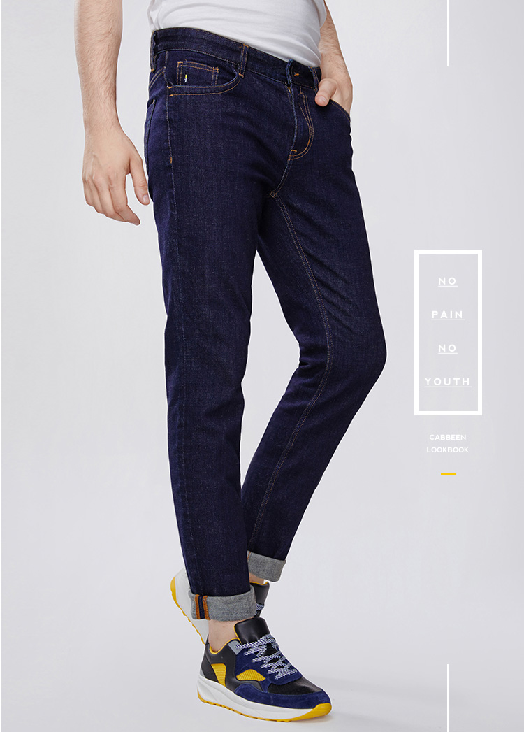 Jeans pour jeunesse CABBEEN en coton pour automne - Ref 1483673 Image 8