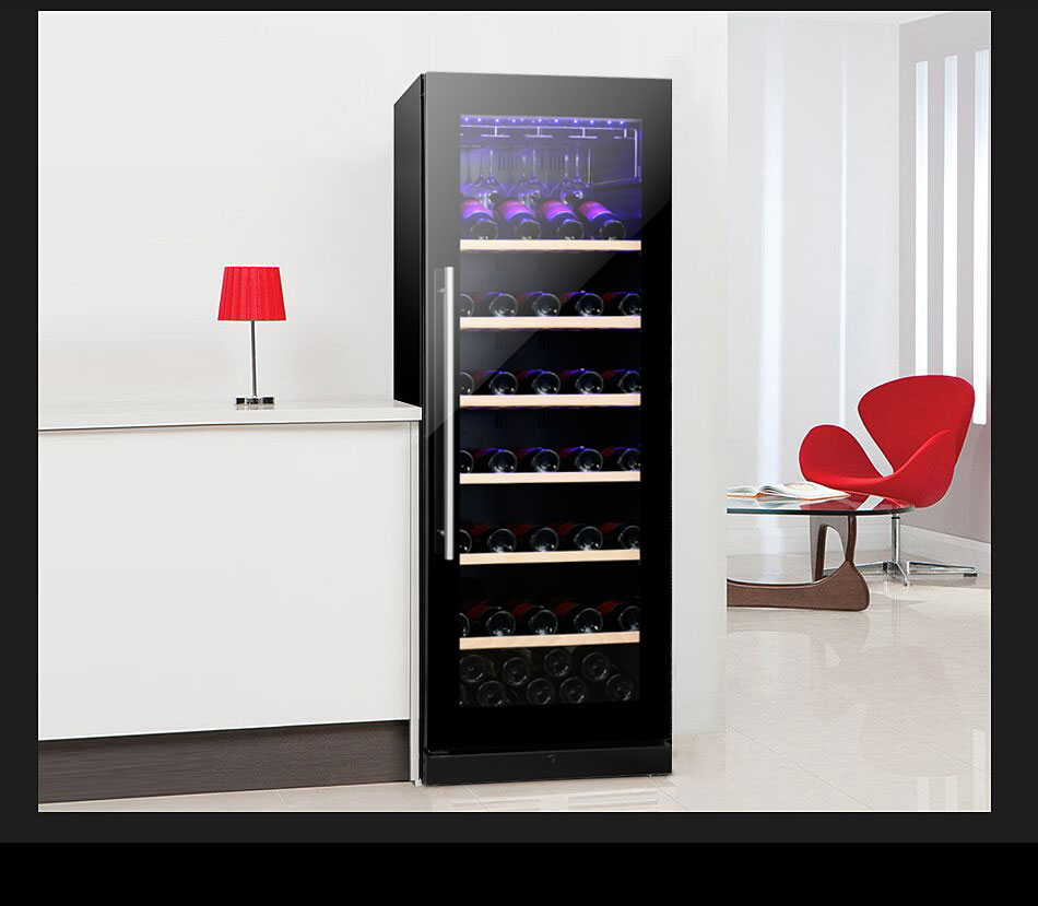tủ rượu kết hợp vách ngăn Máy làm lạnh rượu vang GIRONDE / Grunde G120S 120 tủ rượu đẹp