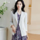 Acetate three-quarter sleeve blazer Mi Siyang jacket