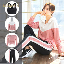 Rsemnia Plus Size Fitness Set Women Autumn and Winter Loose Fashion Gym Running Sports Beginners Yoga Clothing