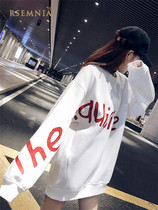 Rsemnia long waistcoat womens round neck 2020 autumn and winter New loose lazy style fashion wild twoker ins tide