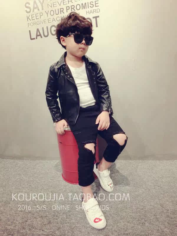 Blouson enfant en cuir PU - Ref 2159465 Image 24