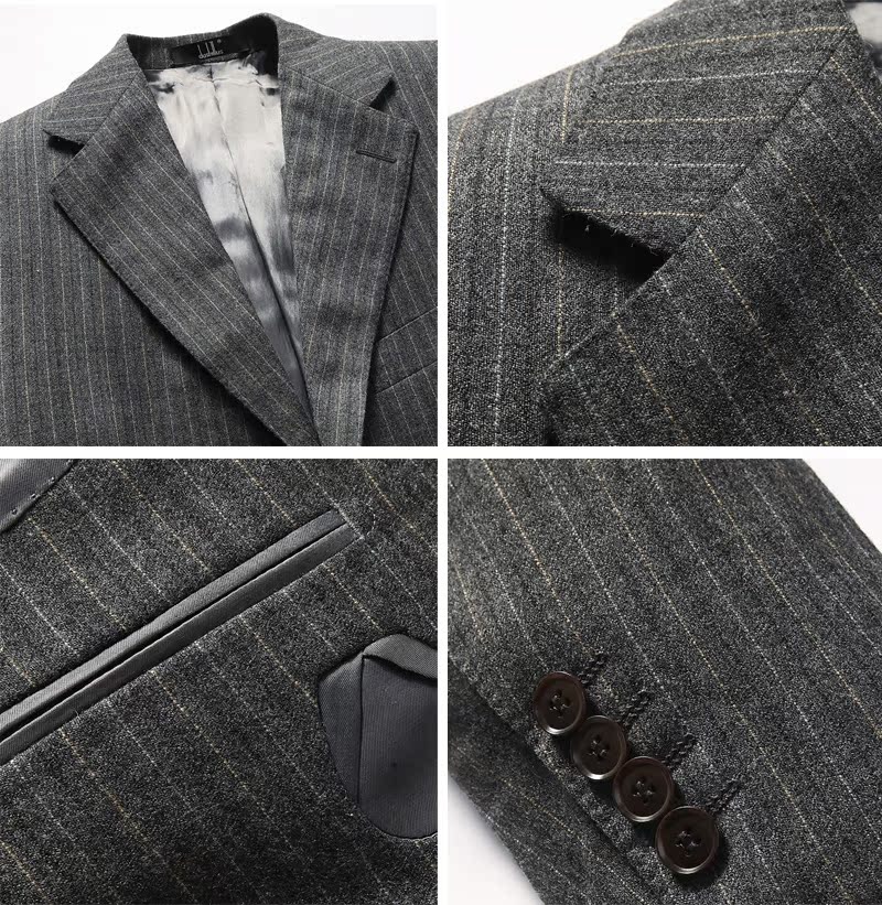 Costume homme en laine pour Quatre saisons - Ref 1577699 Image 14