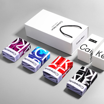 Summer underwear mens boxers cotton loose breathable boxer pants modal crotch cotton personality trend ν ck