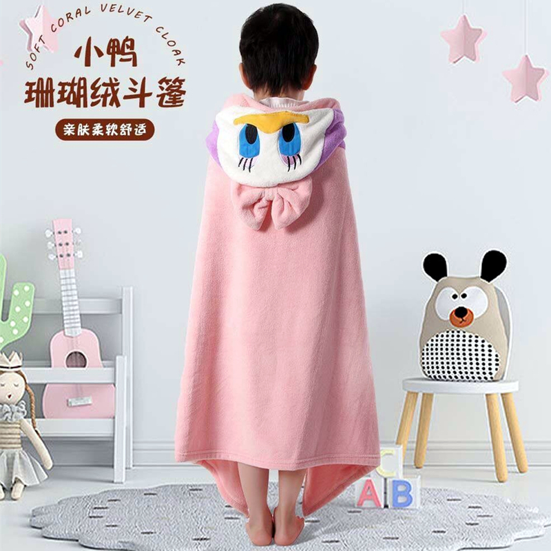 Children's Cartoon Hooded Coral Velvet Bath Towel for Boys and Girls, Absorbent Cloak Bathrobe for Newborns, Class a Hooded Bathing Robe Children's Cartoon Hooded Coral Velvet Bath Towel for Boys and Girls, Absorbent Cloak Bathrobe for Newborns, Class a Hooded Bathing Robe